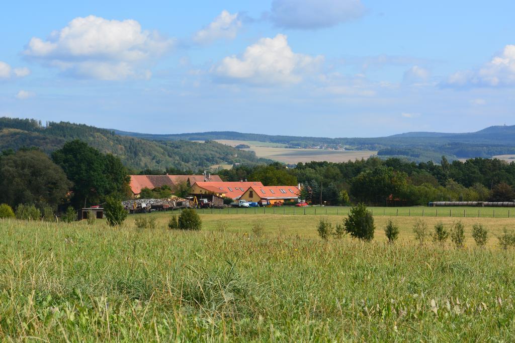 Penzion Farma Dvorec Radnice Buitenkant foto